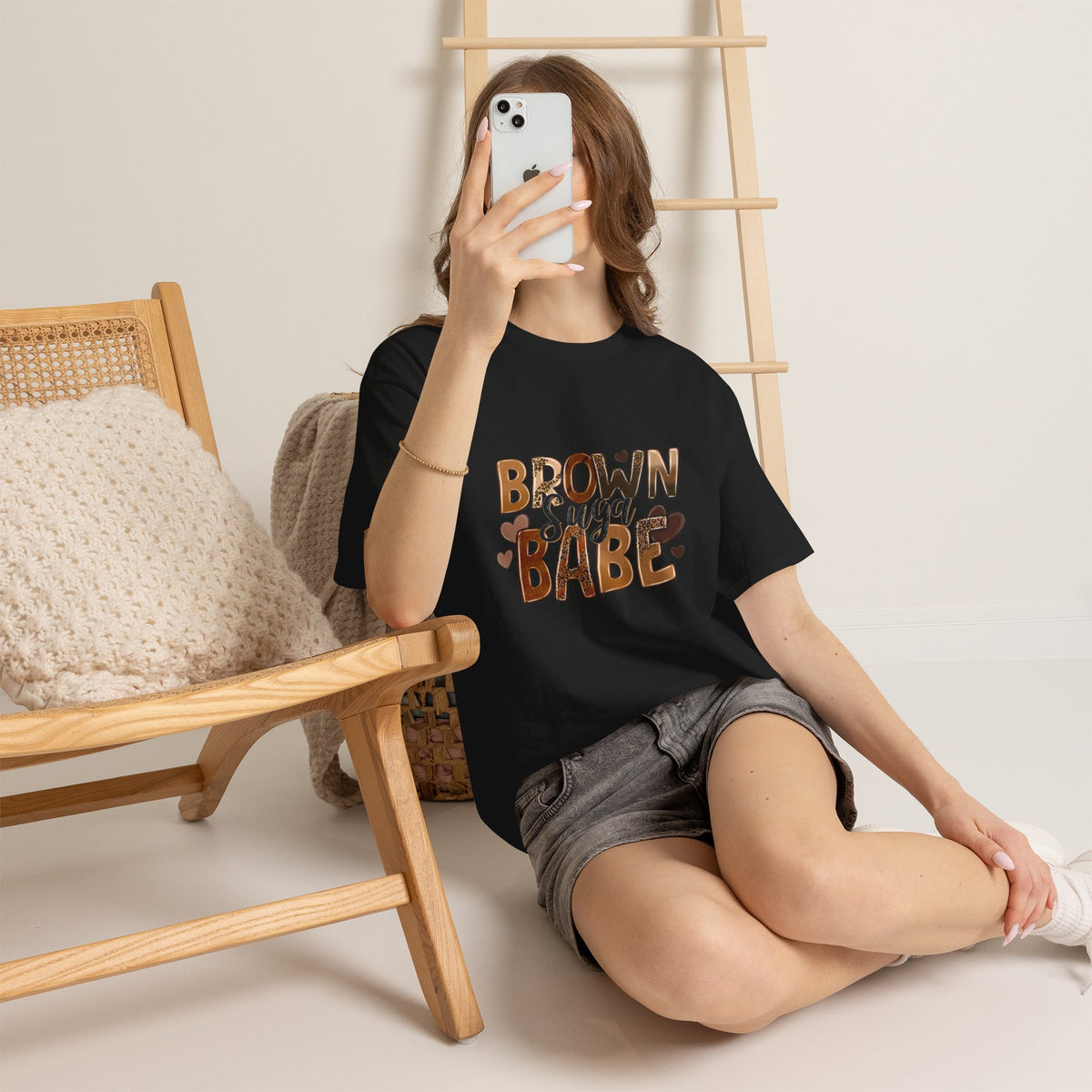 Brown sugar Heavy Cotton Tee