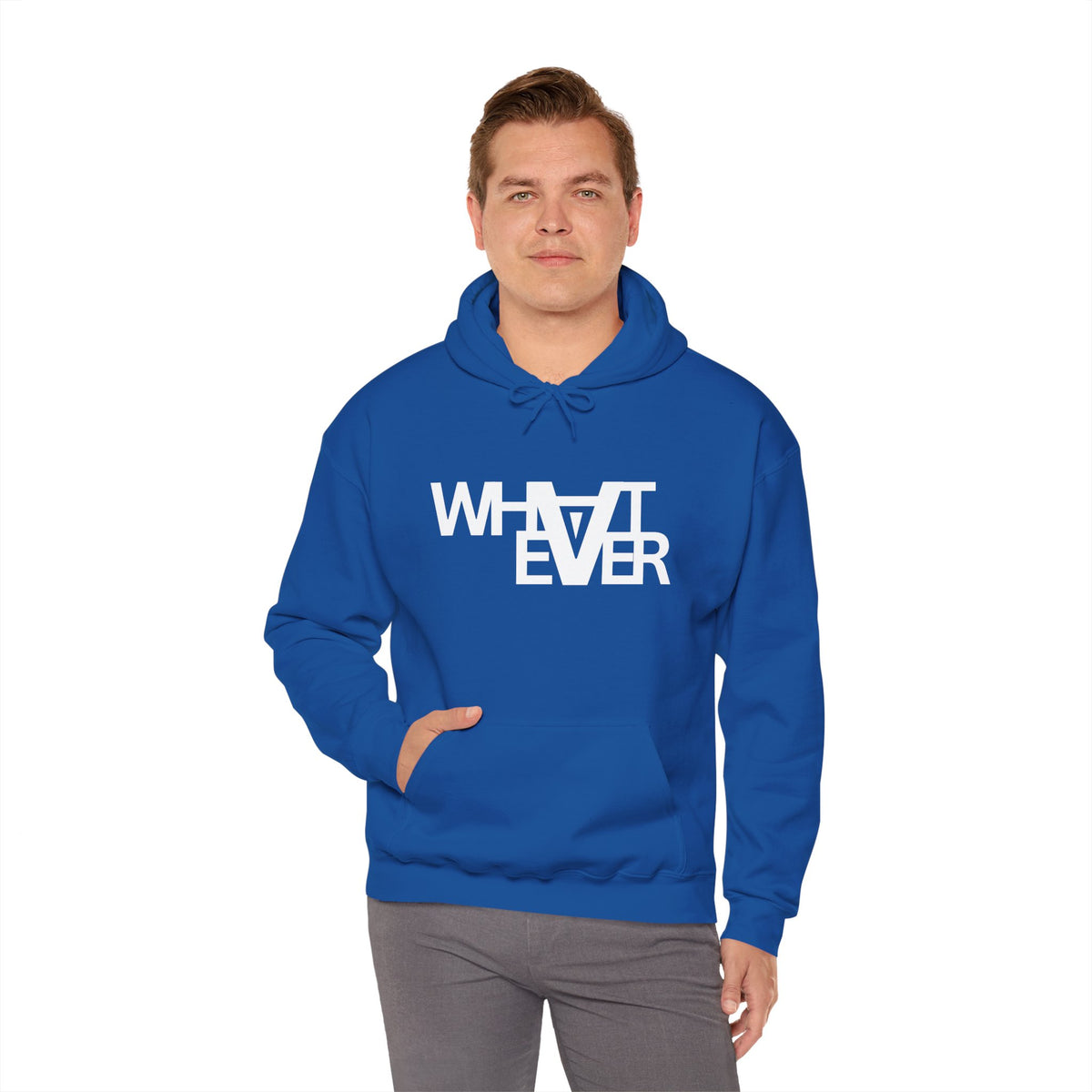 Unisex what ever Hooded Sweatshirt