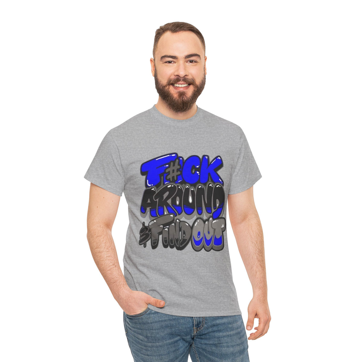Unisex Fu*k around and Tee
