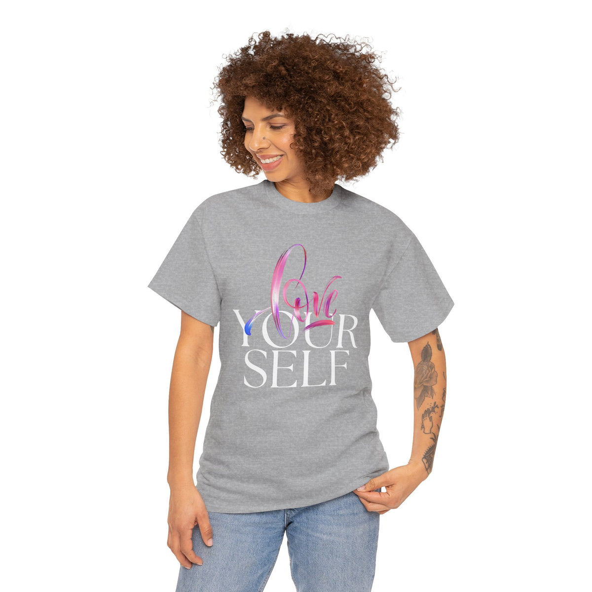 Love yourself Heavy Cotton Tee