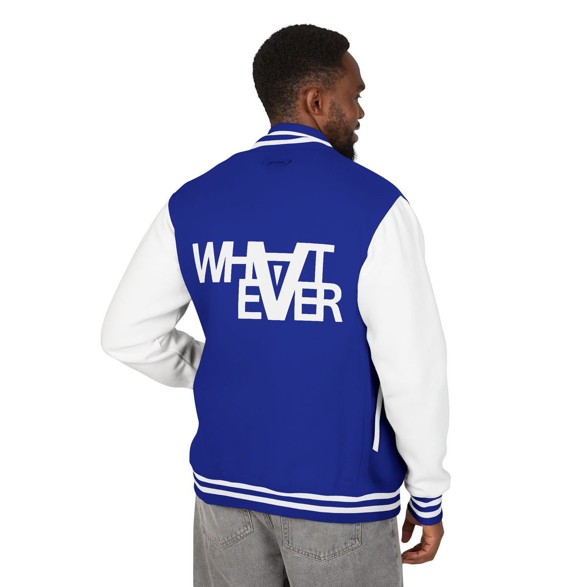 Unisex whatever Letterman Jacket