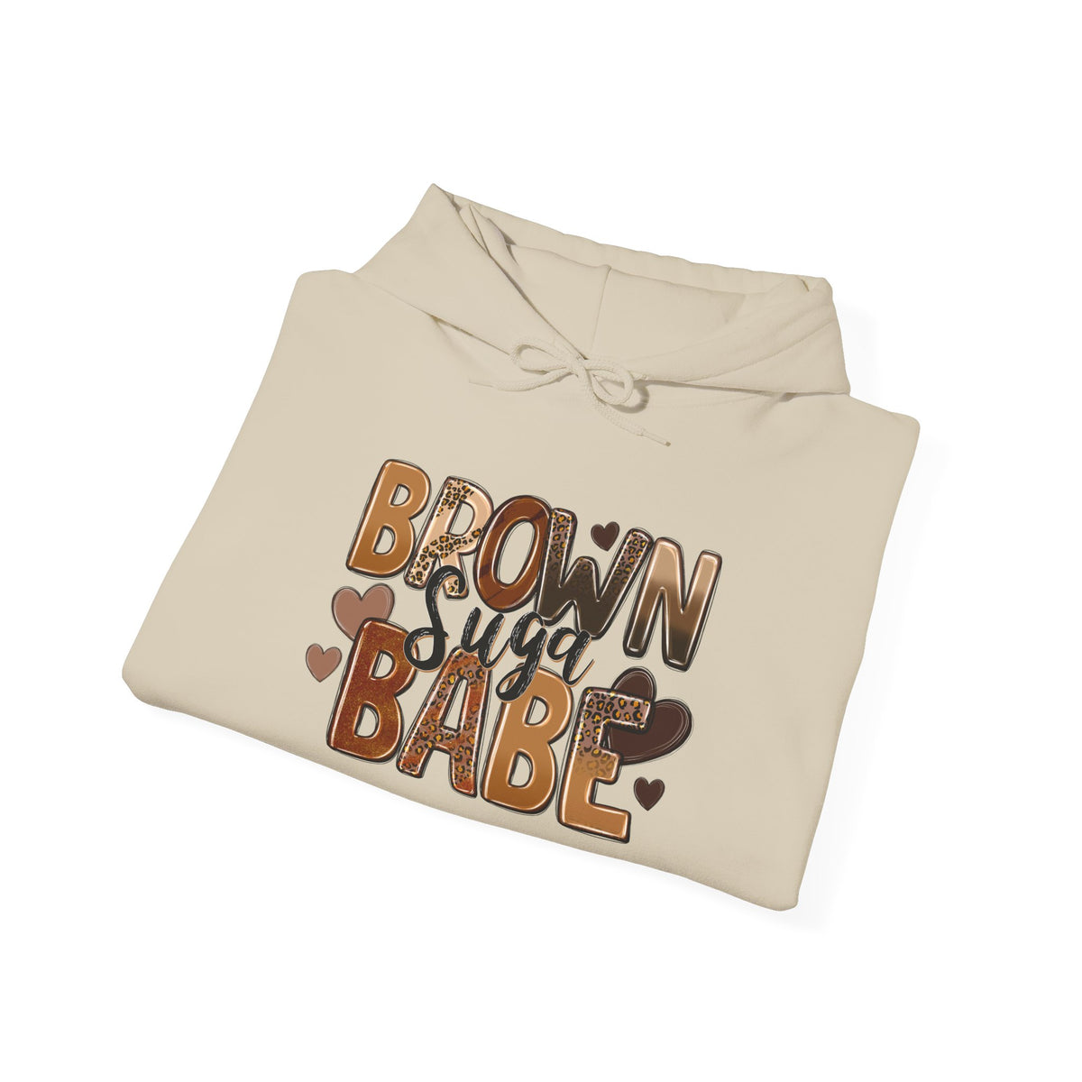Brown sugar babe Hooded Sweatshirt