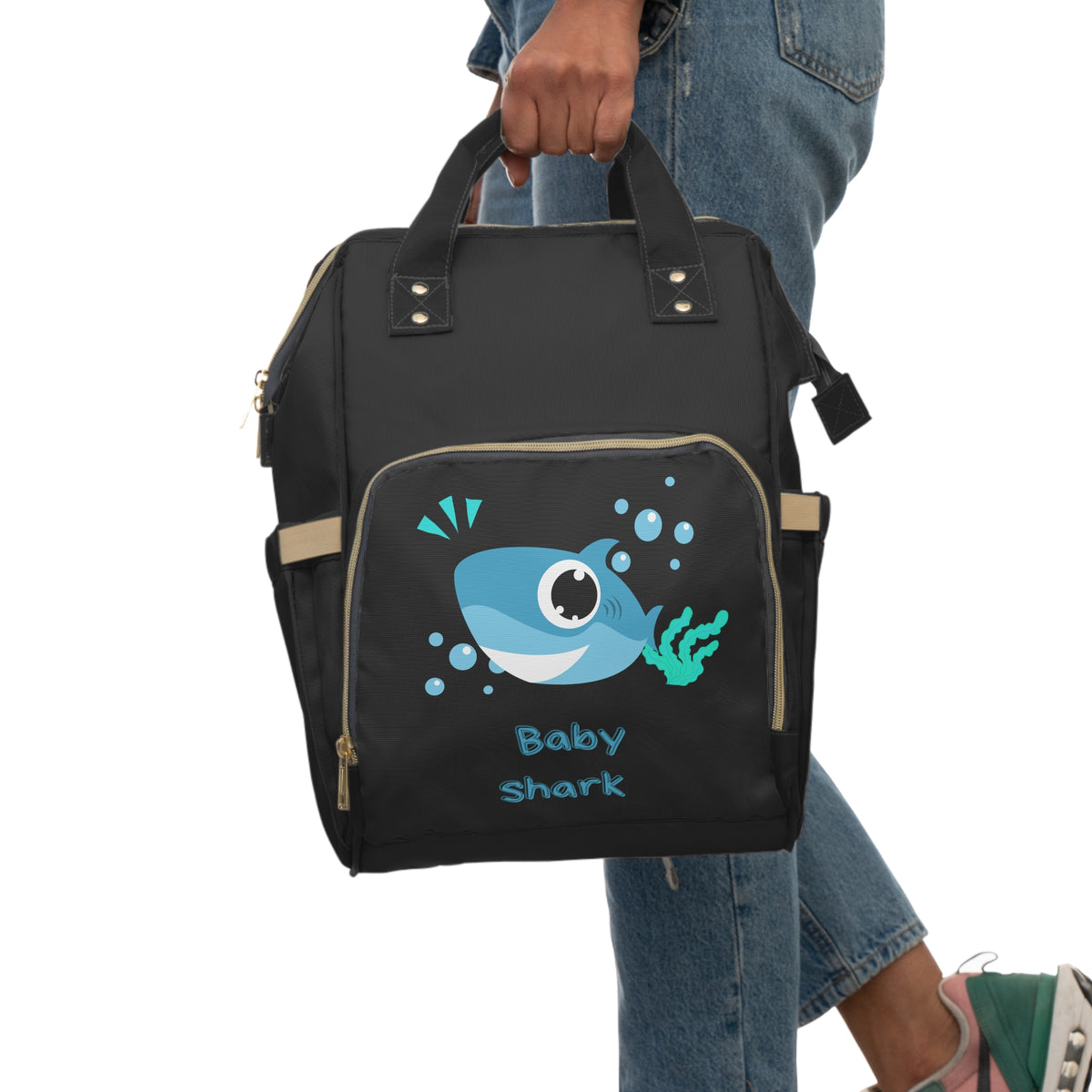 Baby shark Diaper Backpack