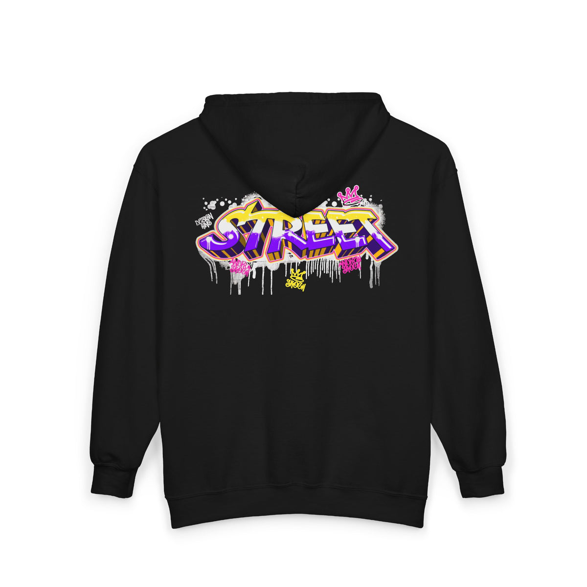 Unisex Full Zip Hooded Sweatshirt