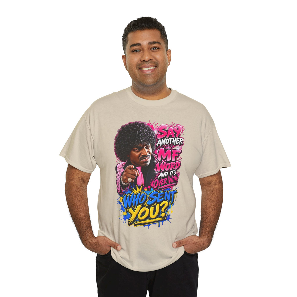 Unisex say another MF Cotton Tee