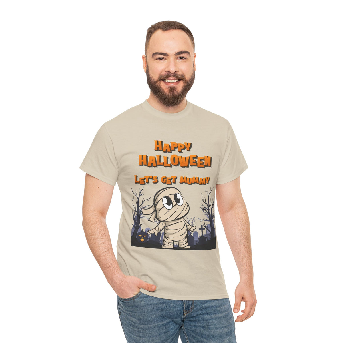 Unisex Freddie spooky season Cotton Tee