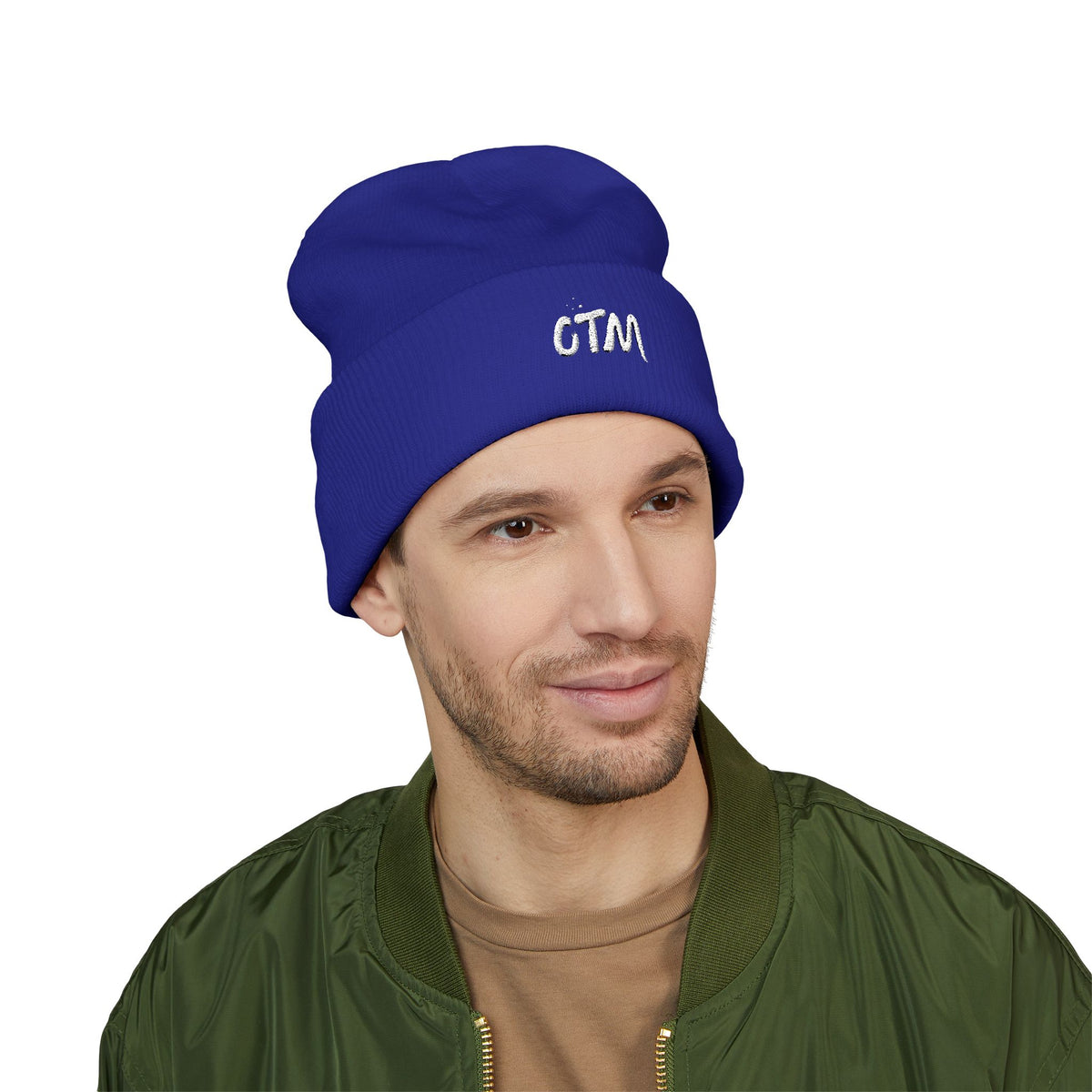 OTM Classic Cuffed Beanie (Embroidery)