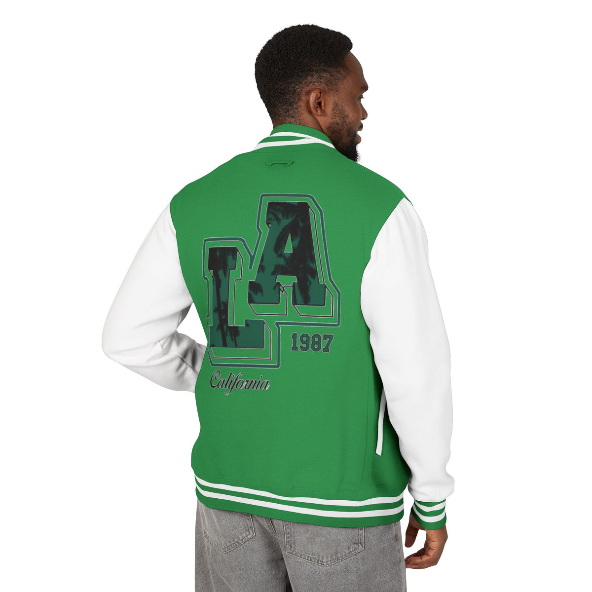 Unisex LA Heavyweight Letterman Jacket