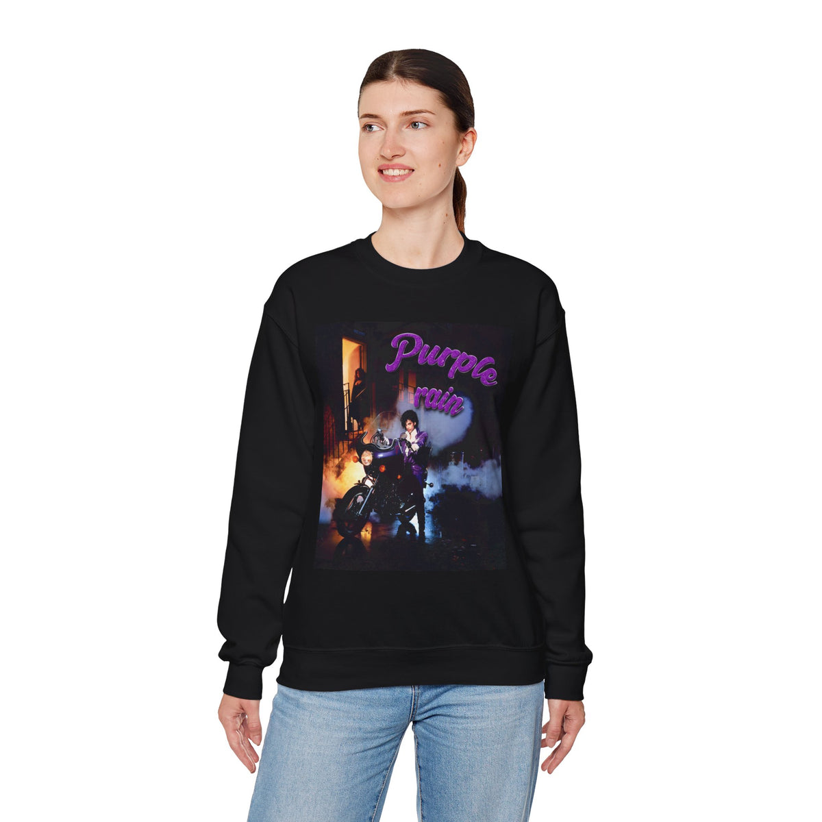 Unisex purple rain Crewneck Sweatshirt