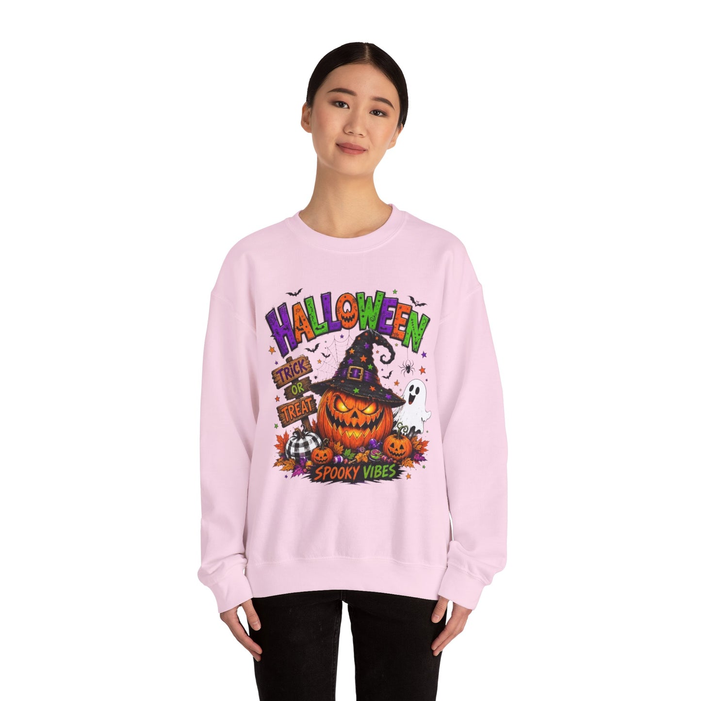 unisex Halloween Crewneck Sweatshirt