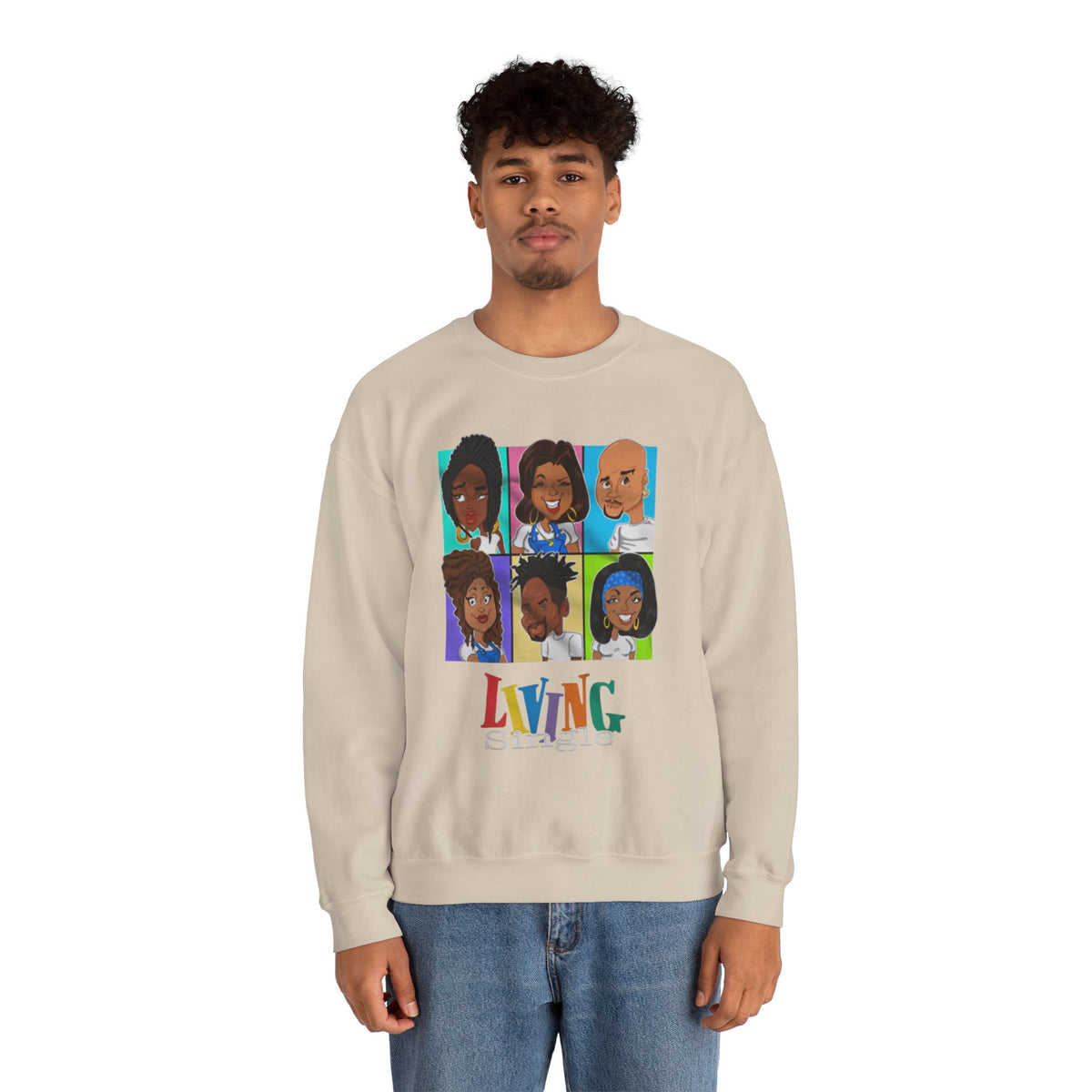 Unisex living single Sweatshirt