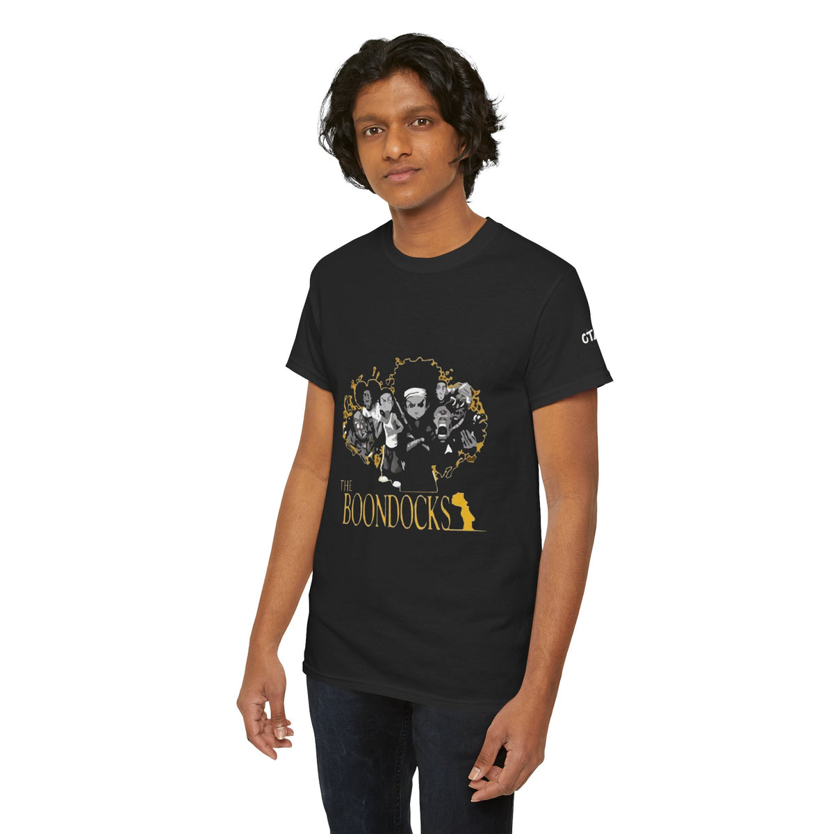 Unisex boondocks Heavy Cotton Tee