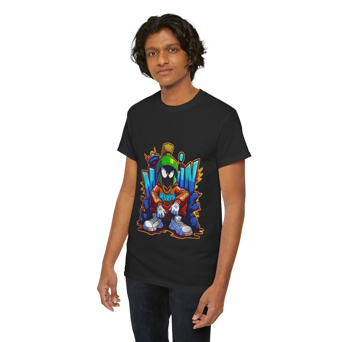 Unisex street wear Heavy Cotton Tee