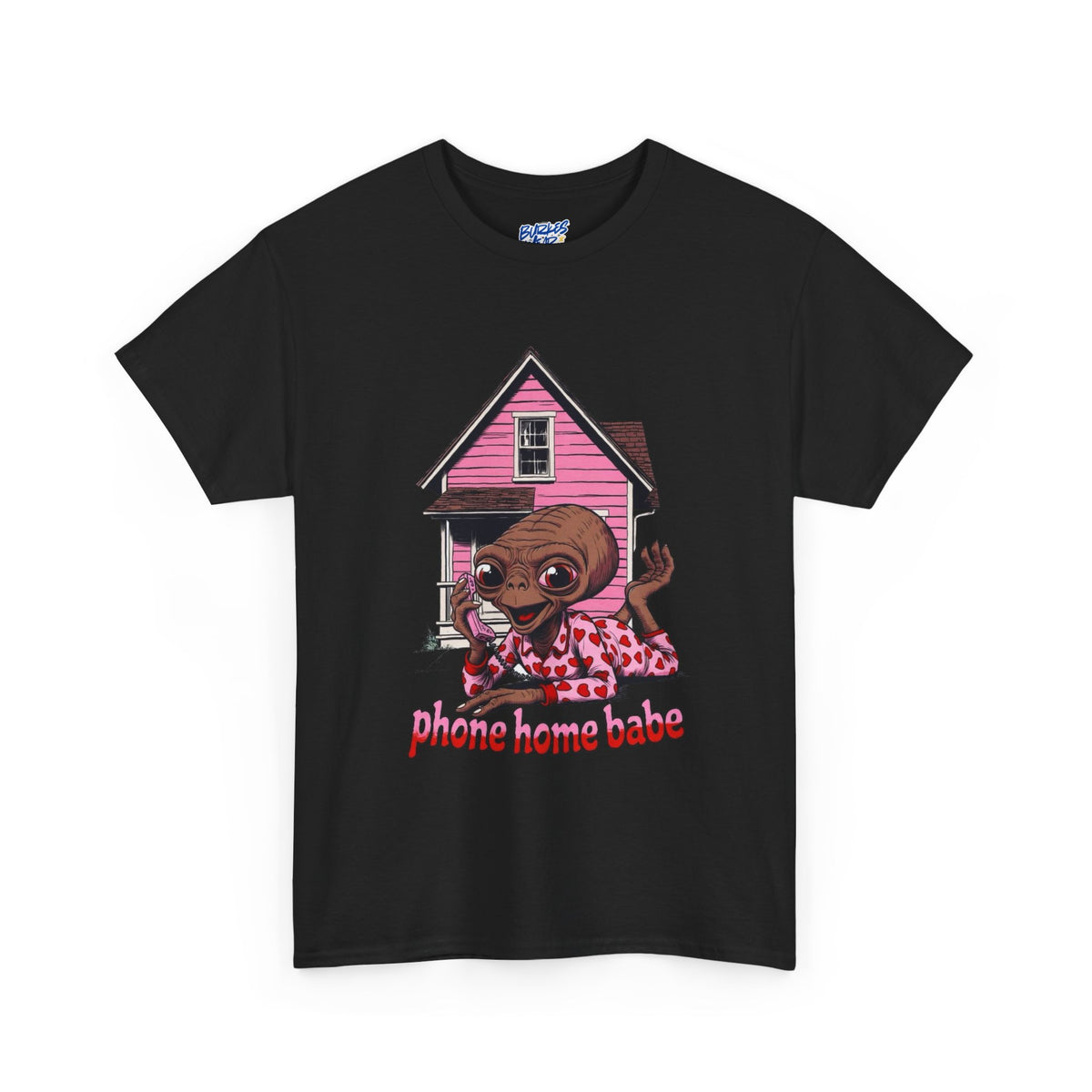 Teen phone home Heavy Cotton Tee