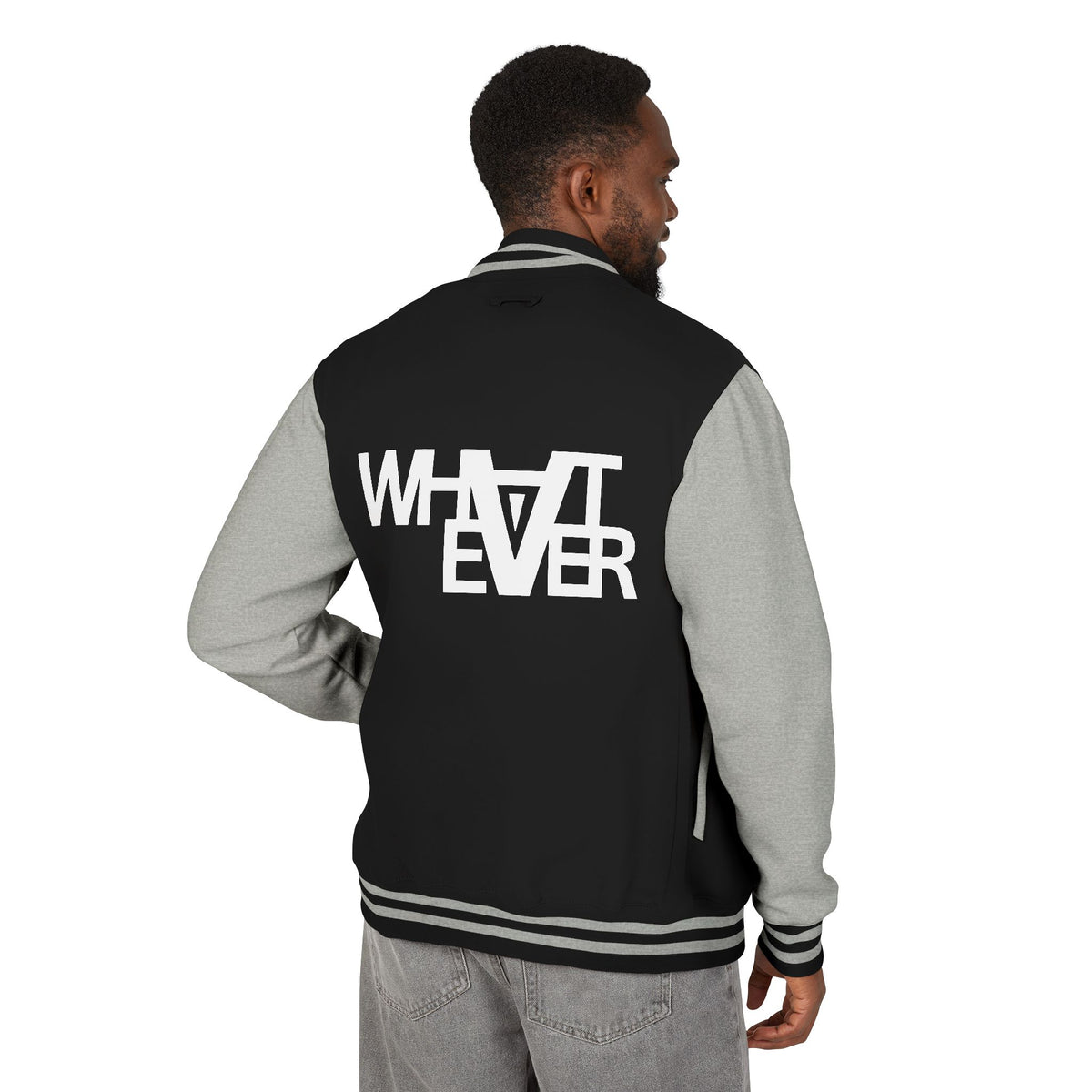 Unisex whatever Letterman Jacket