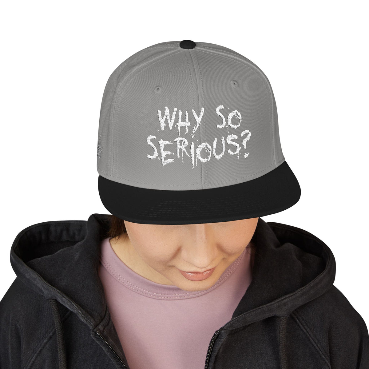 Snapback why so serious? (Embroidery)