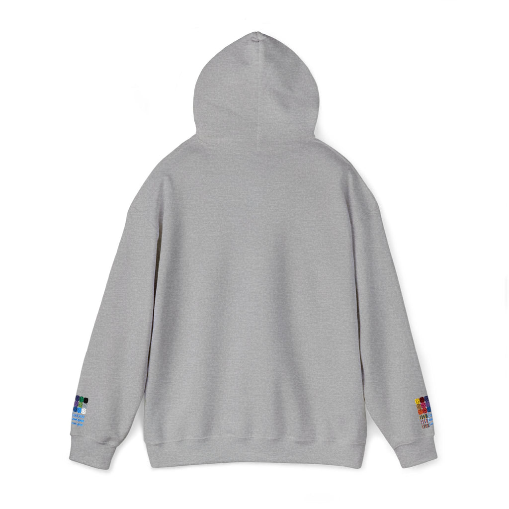 Unisex Black Hooded Sweatshirt
