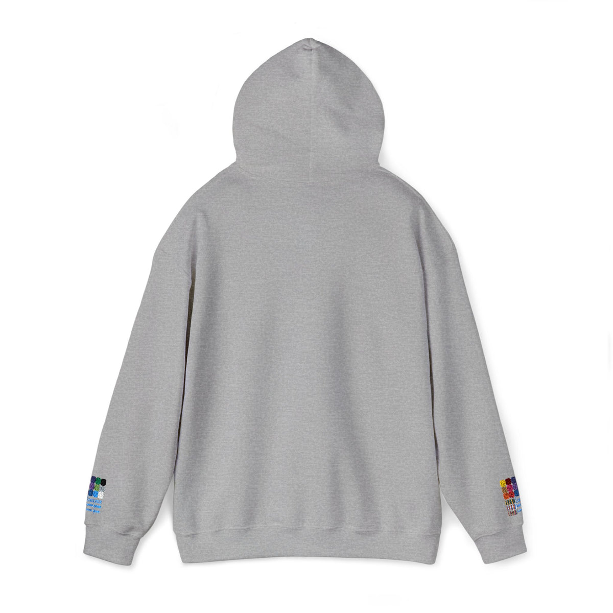 Unisex Black Hooded Sweatshirt