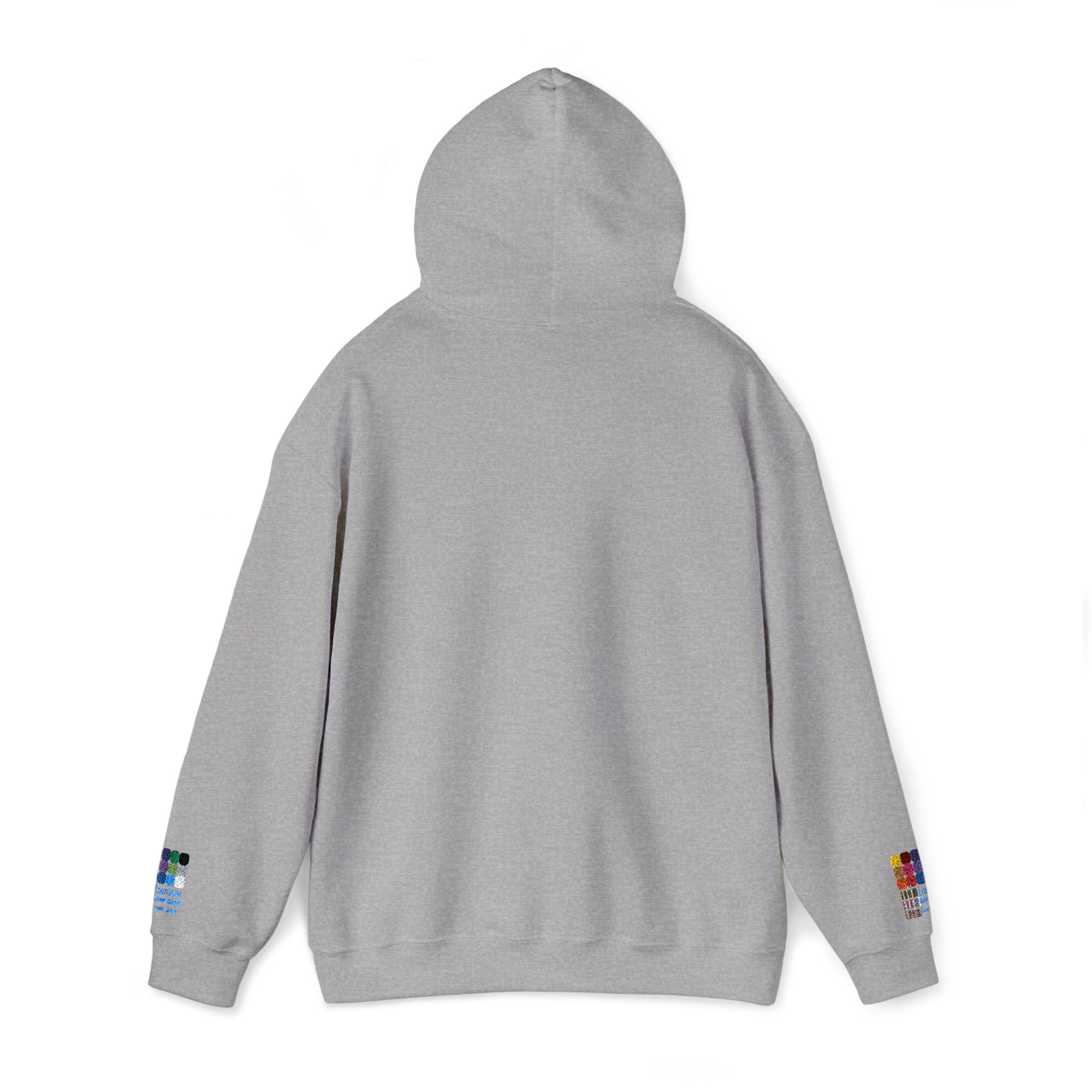 Unisex Black Hooded Sweatshirt