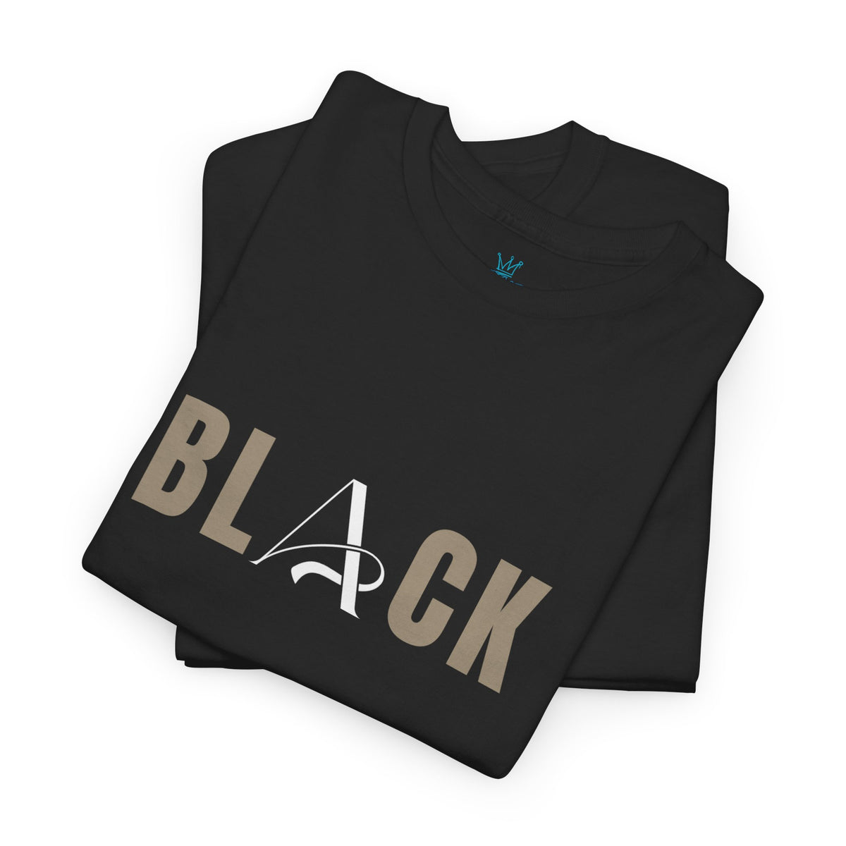 Unisex Black Heavy Cotton Tee