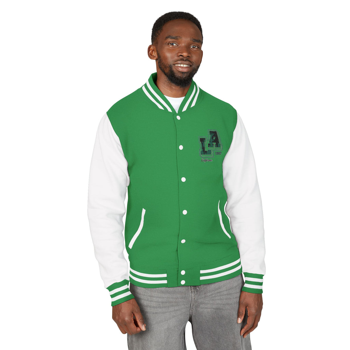 Unisex LA Heavyweight Letterman Jacket