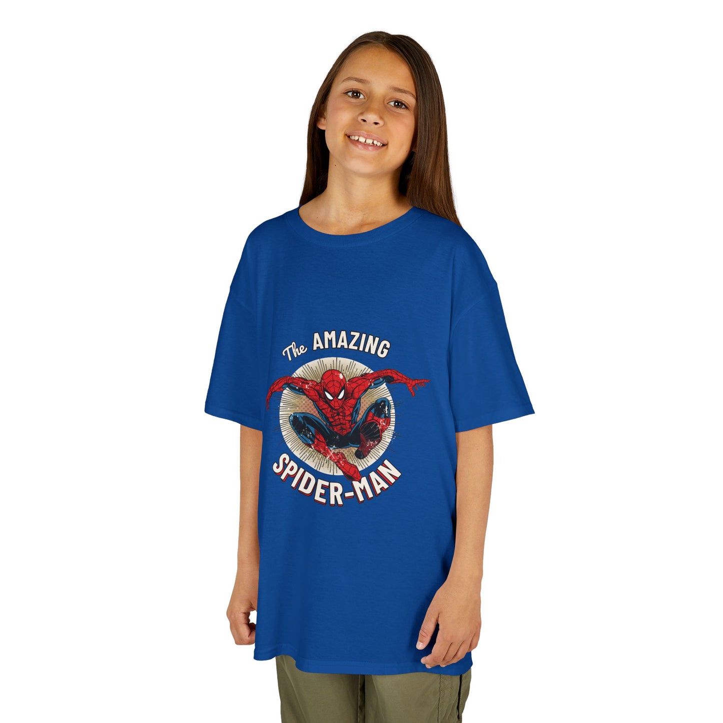 Kids unisex Spider-Man Heavy Cotton Tee