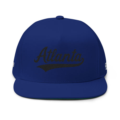 Atlanta Flat Bill Cap (Embroidery)