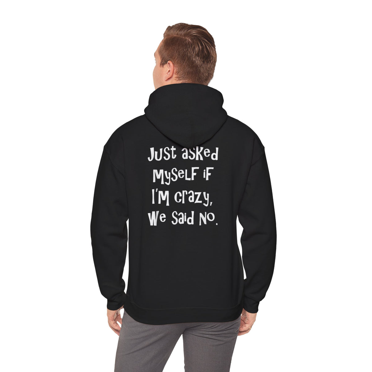 Unisex talking to myself Hooded Sweatshirt