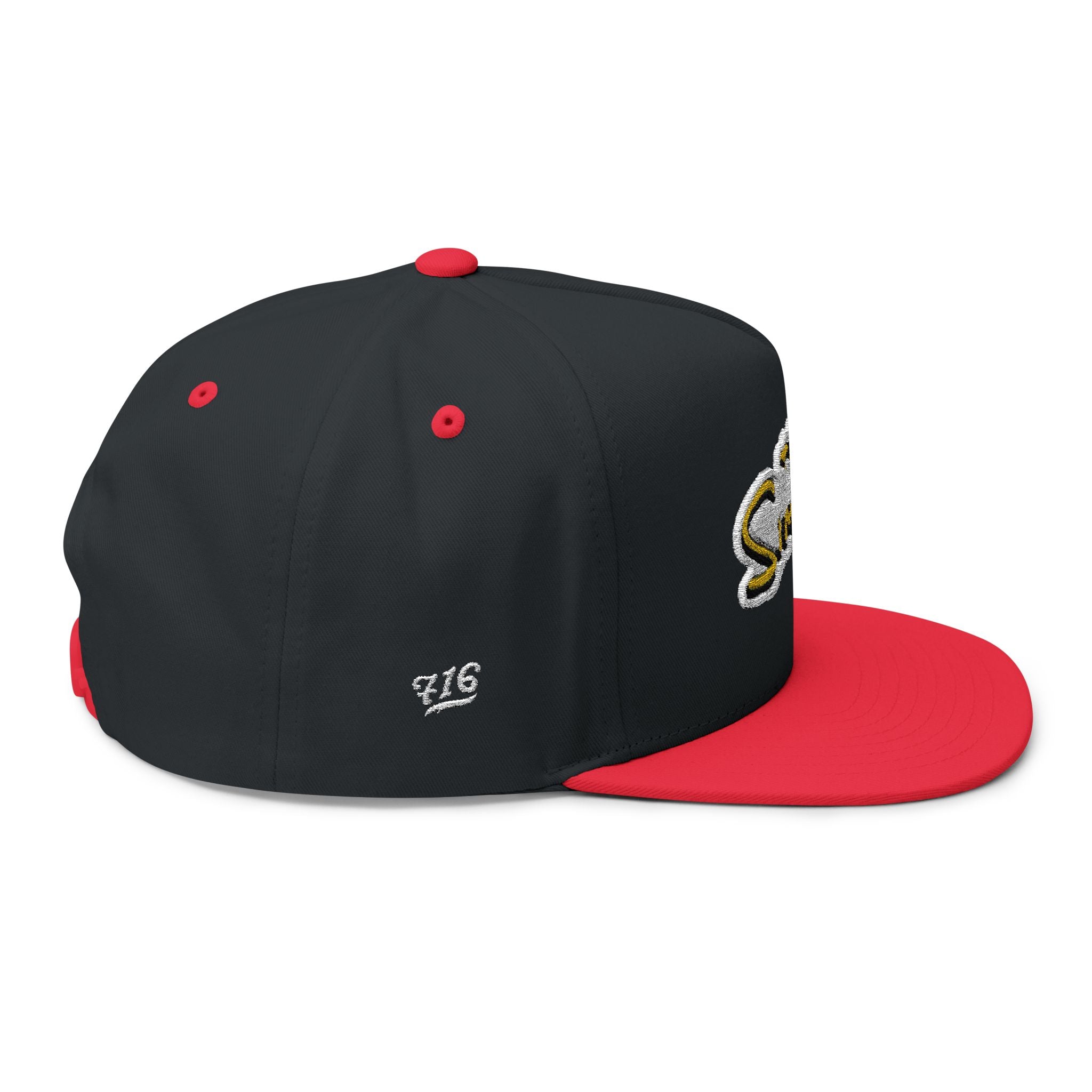 Flat Bill Cap (Embroidery)