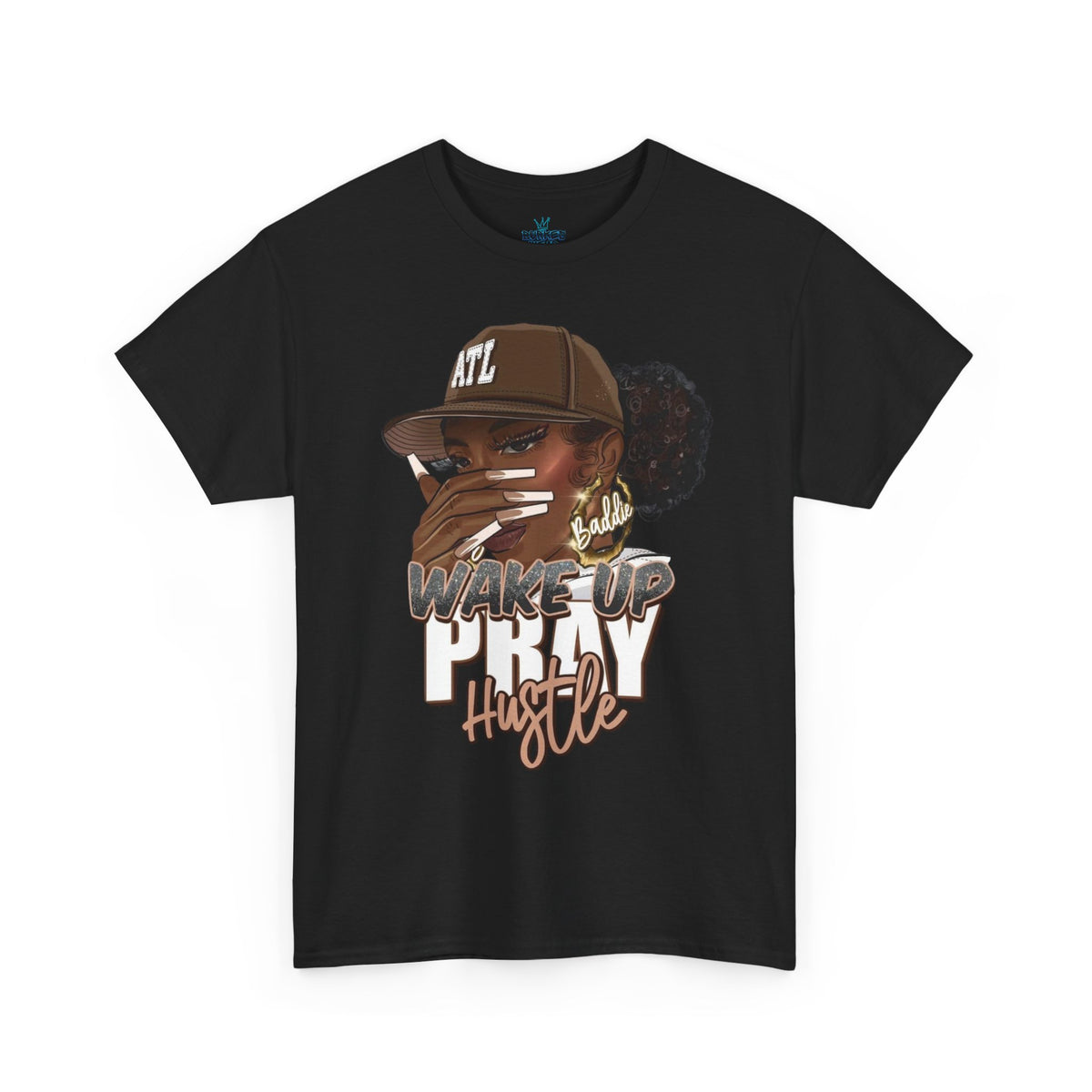 ATL wake up party and hustle Cotton Tee