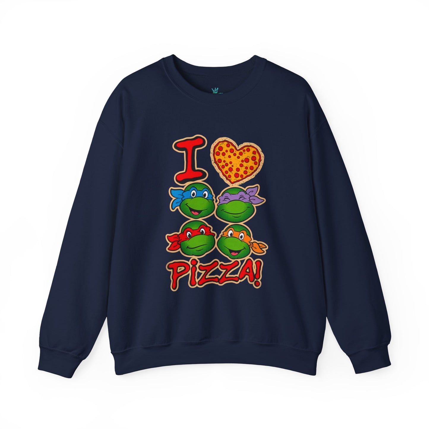 Unisex I love pizza Crewneck Sweatshirt