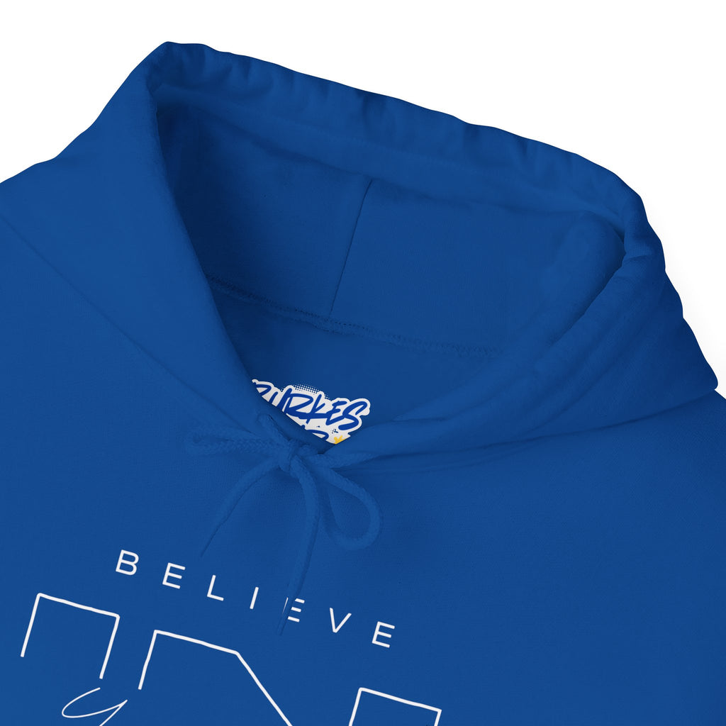 Unisex Believe Hooded Sweatshirt