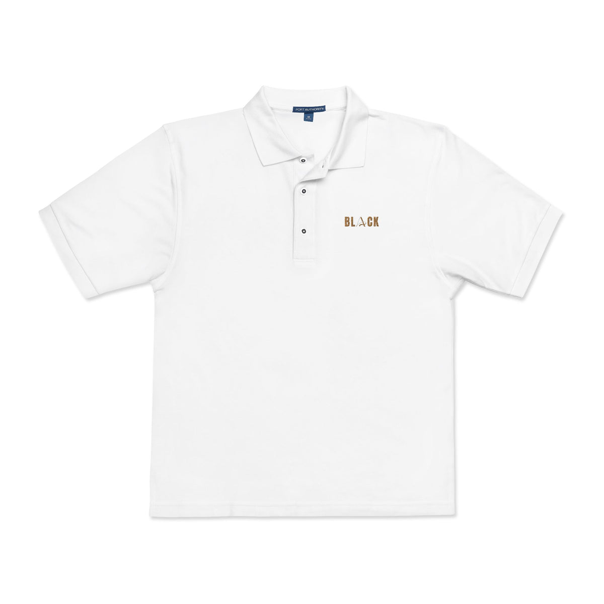 Unisex Black Polo Shirt (Embroidery)