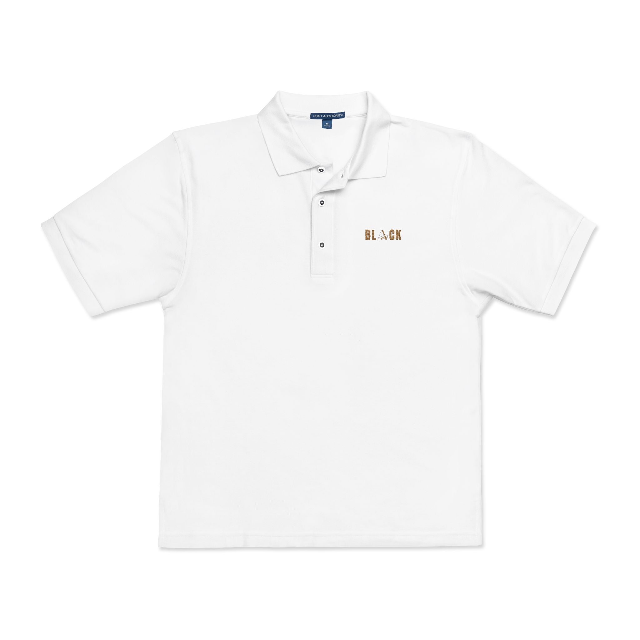 Unisex Black Polo Shirt (Embroidery)