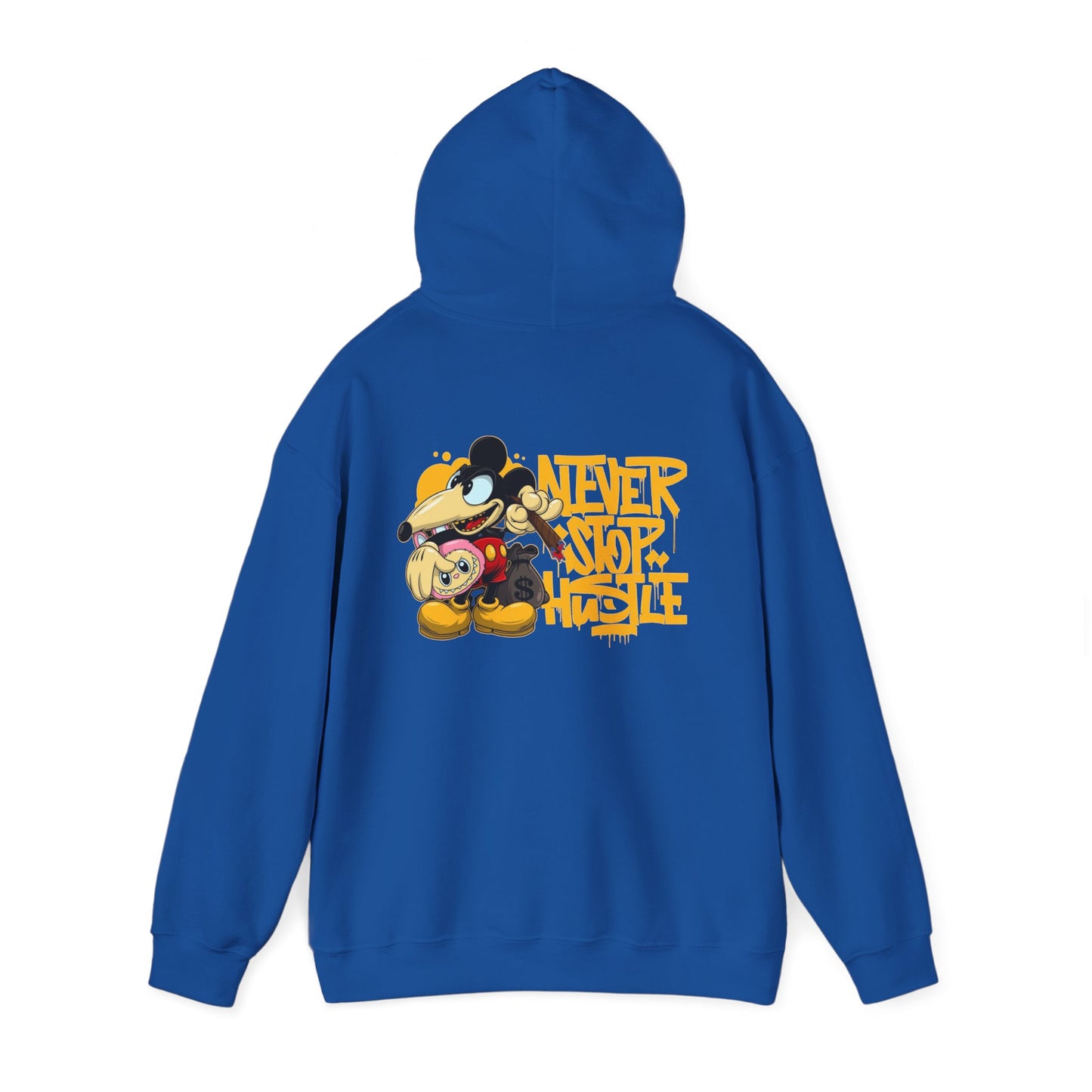 Unisex never stop hustling Hooded Sweatshirt