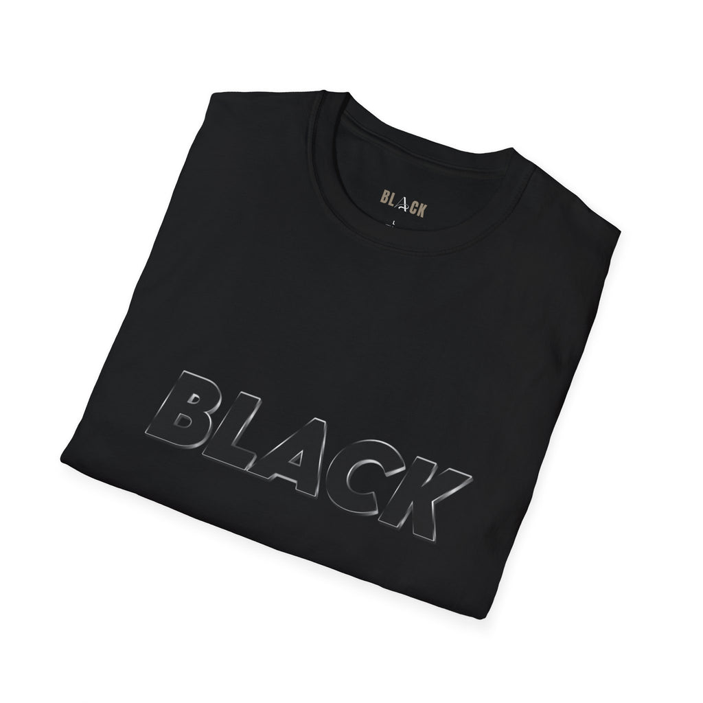 Unisex black Softstyle T-Shirt