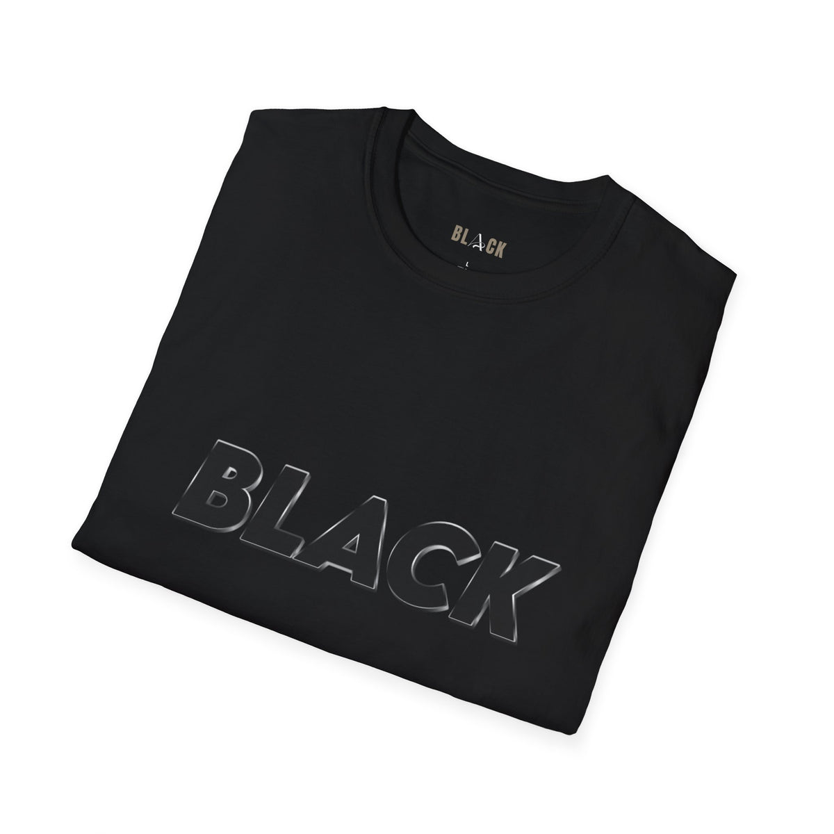 Unisex black Softstyle T-Shirt