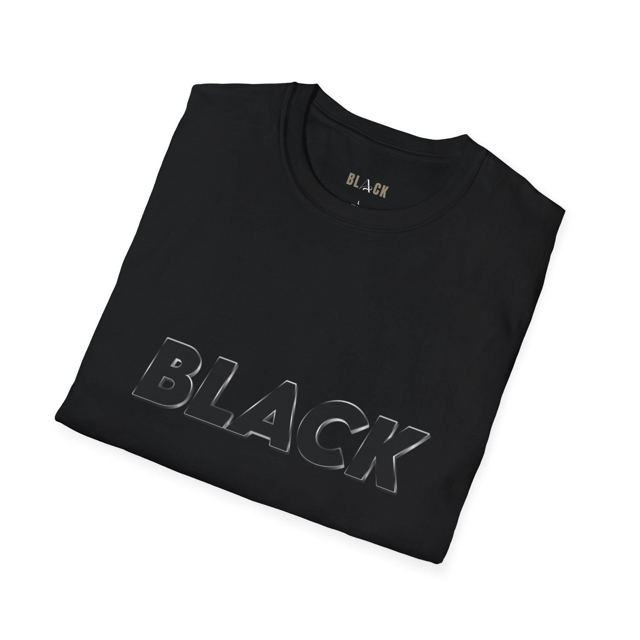 Unisex black Softstyle T-Shirt