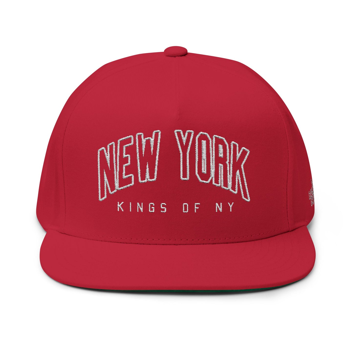 King of NY Flat Bill Cap (Embroidery)