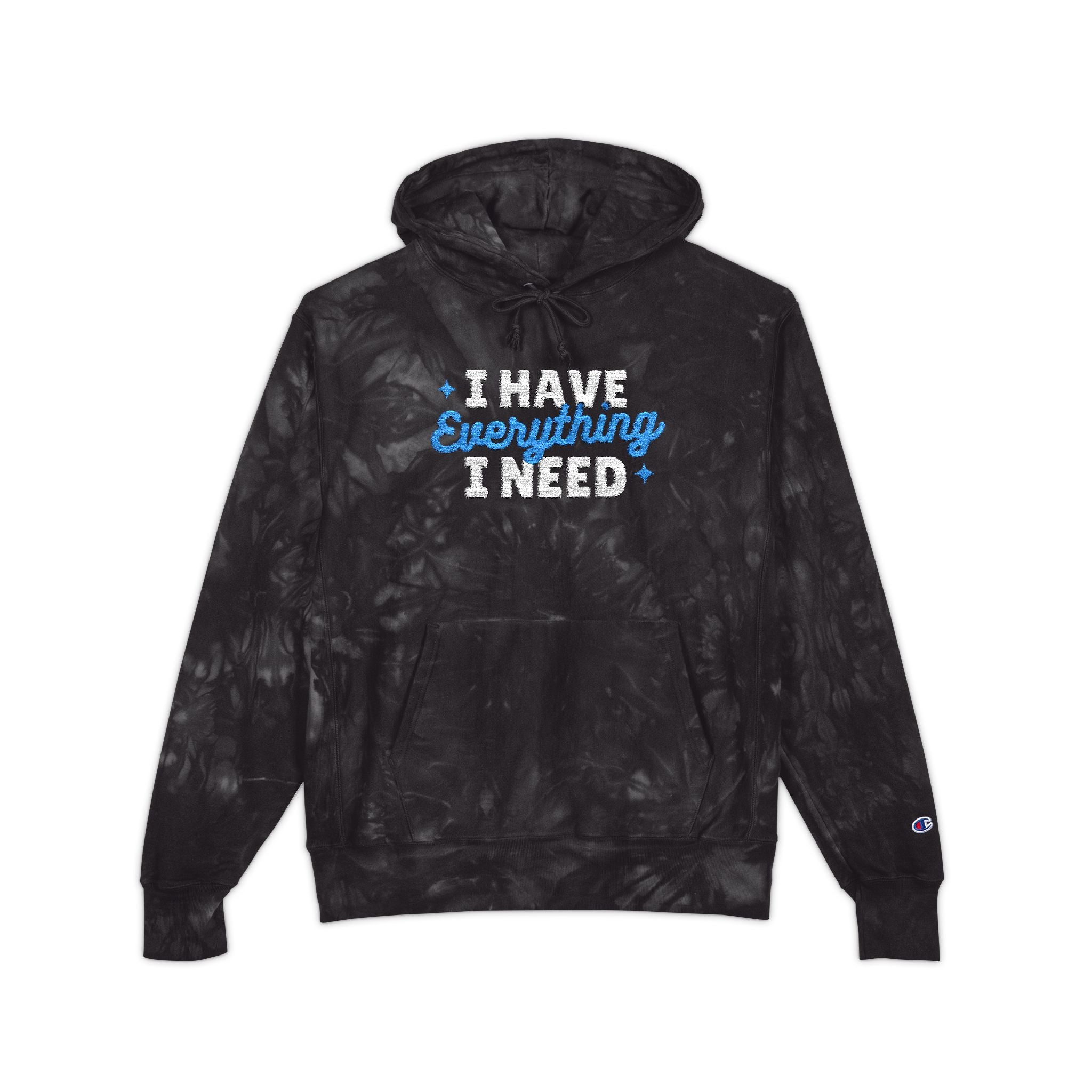 Unisex Tie-Dye Hoodie (Embroidery)