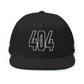 404 Flat Bill Cap (Embroidery)