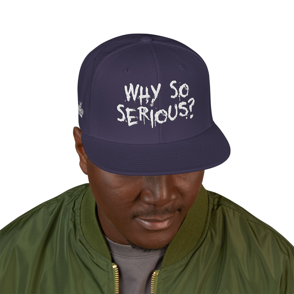 Snapback why so serious? (Embroidery)