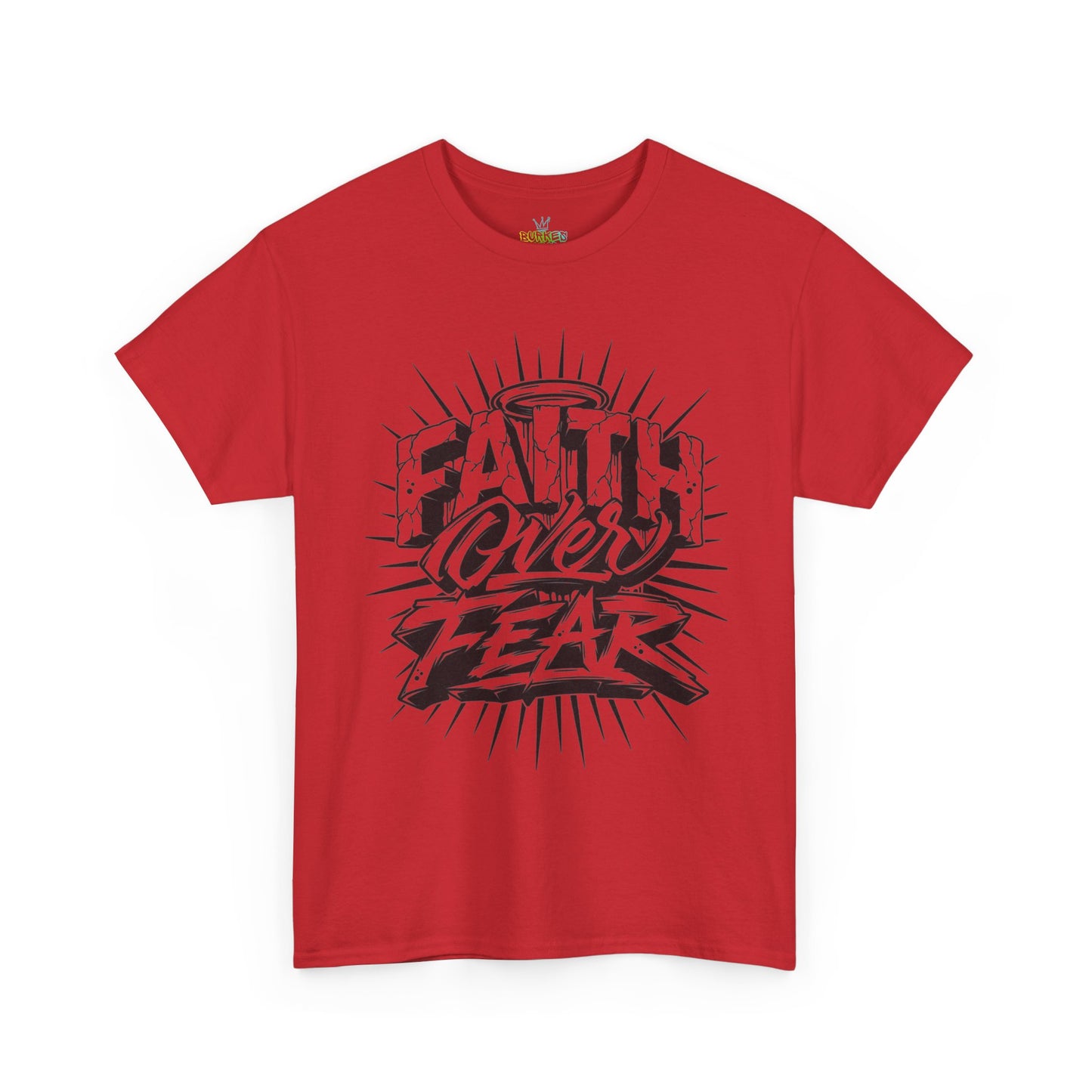 Unisex faith over fear Cotton Tee