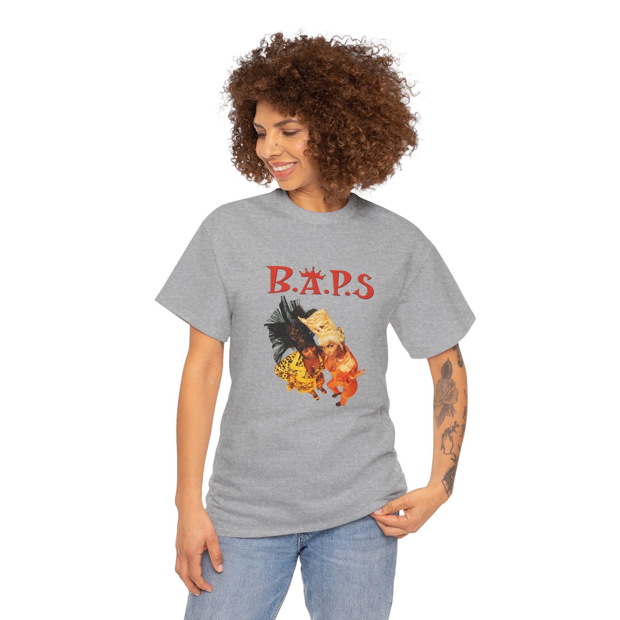 Women B.A.P.S Heavy Cotton Tee