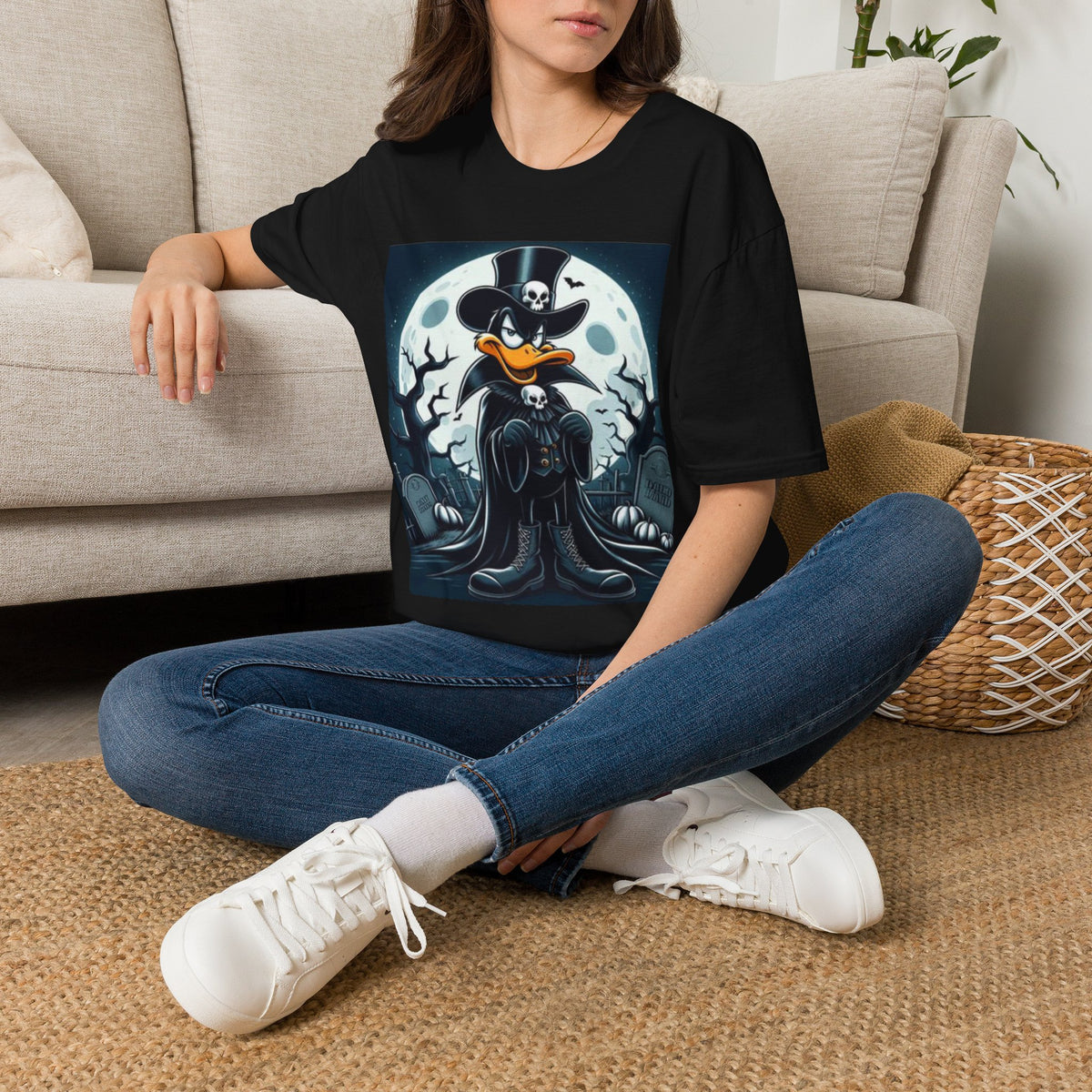 Unisex night duck T-Shirt