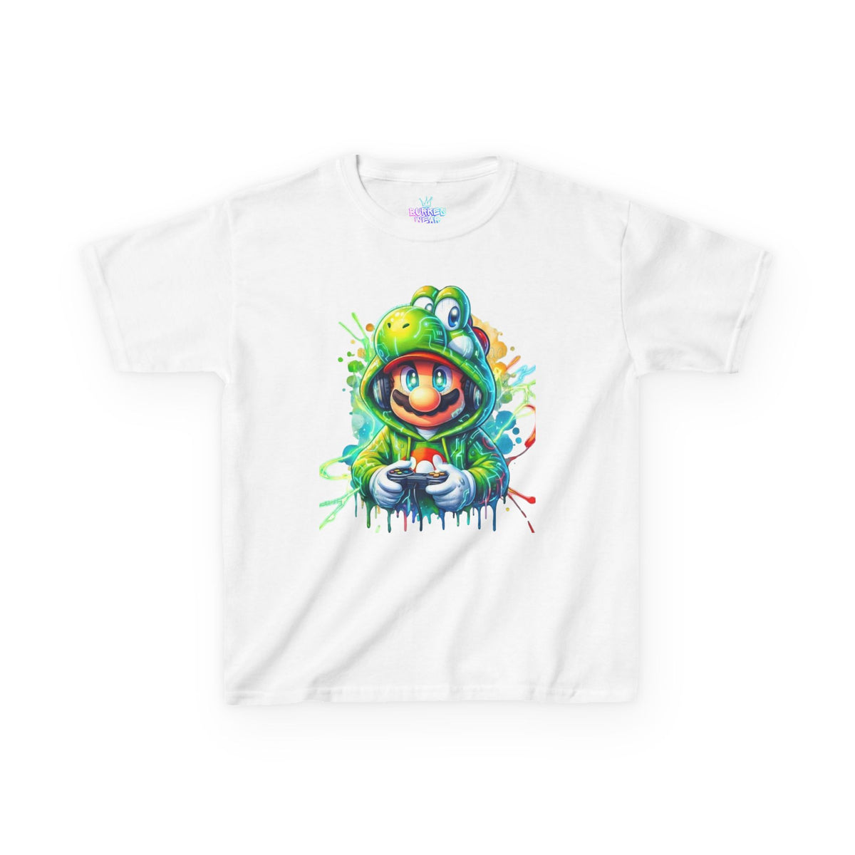 Kids unisex Mario Cotton Tee