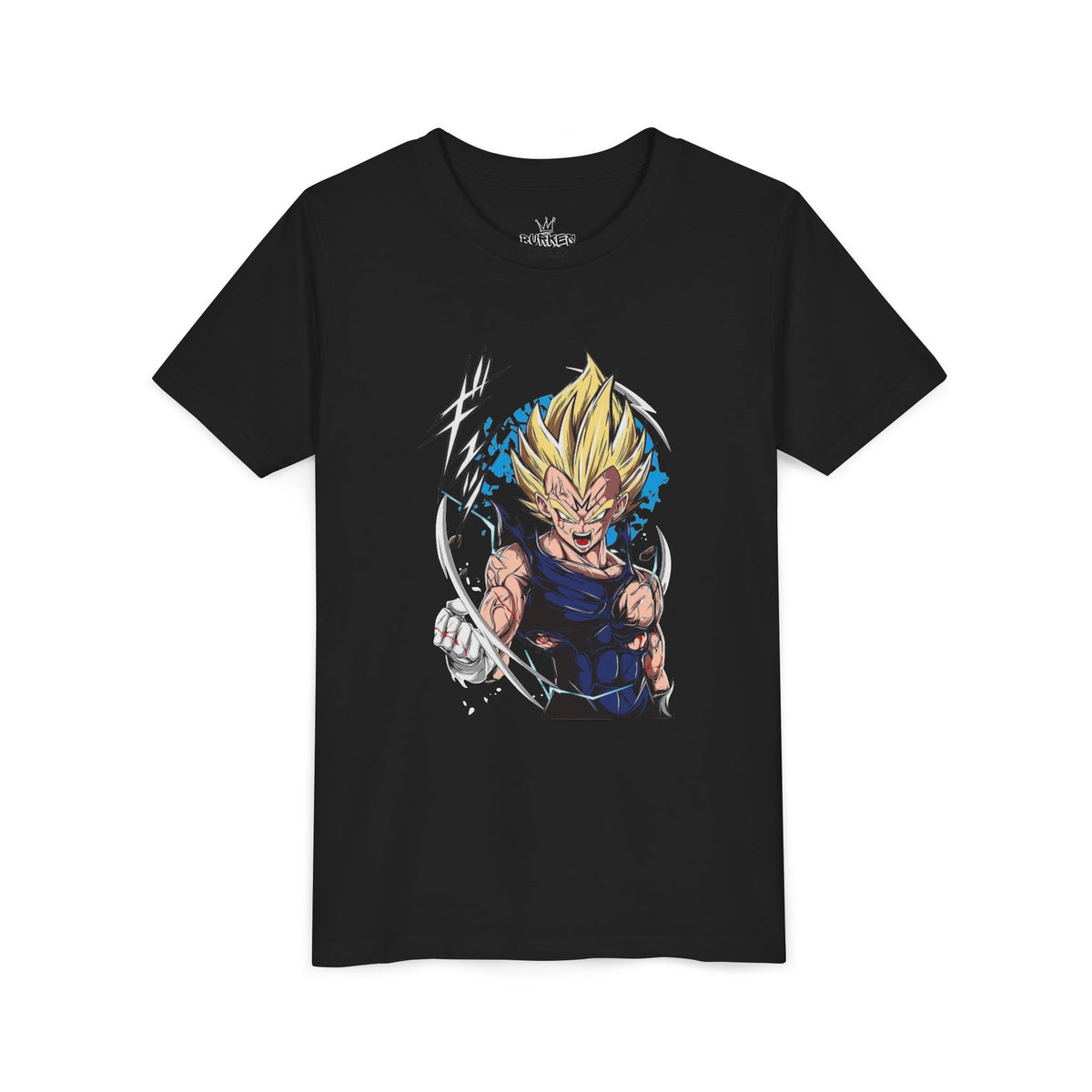 Vegeta Youth Short Sleeve Tee