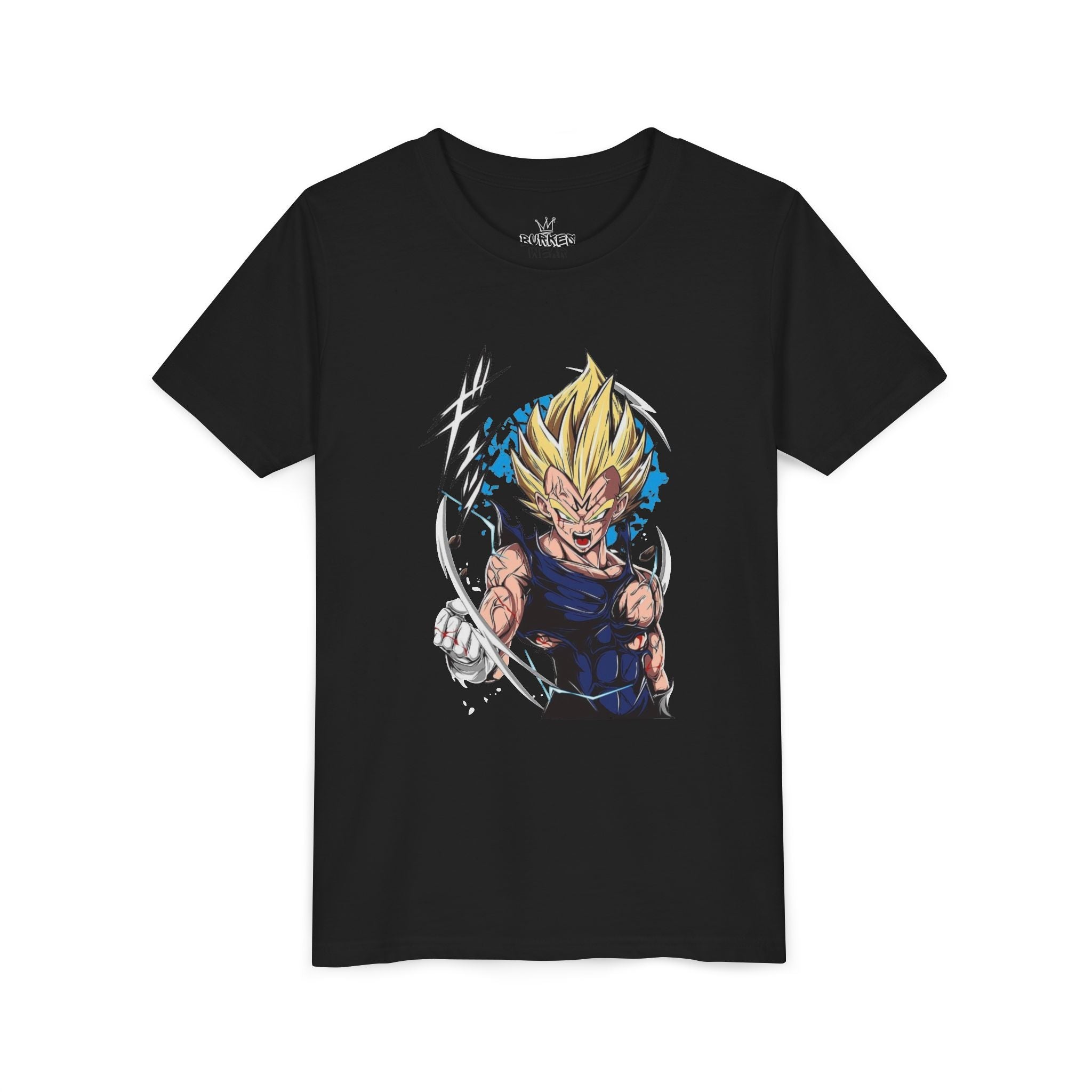 Vegeta Youth Short Sleeve Tee