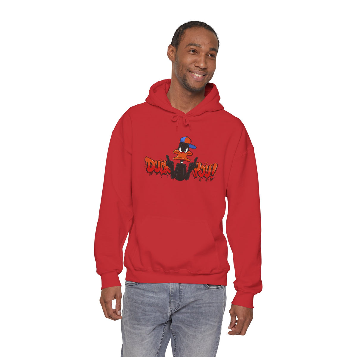 Unisex Duck You Hooded Sweatshirt