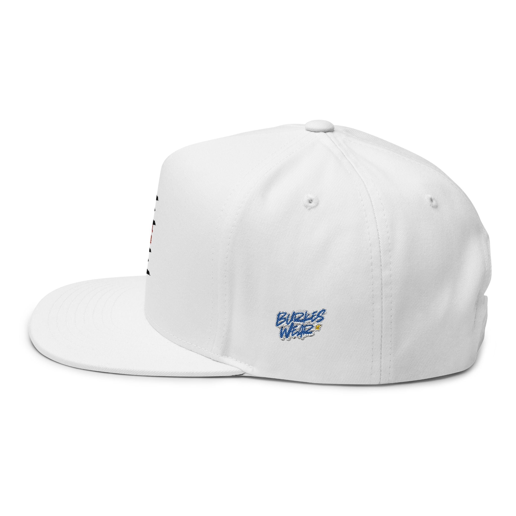 Flat Bill Cap (Embroidery)